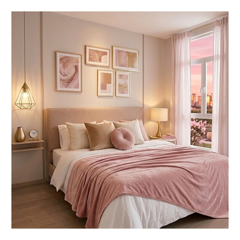 Manta Velvet para sofá y cama marca Pierre Cardin