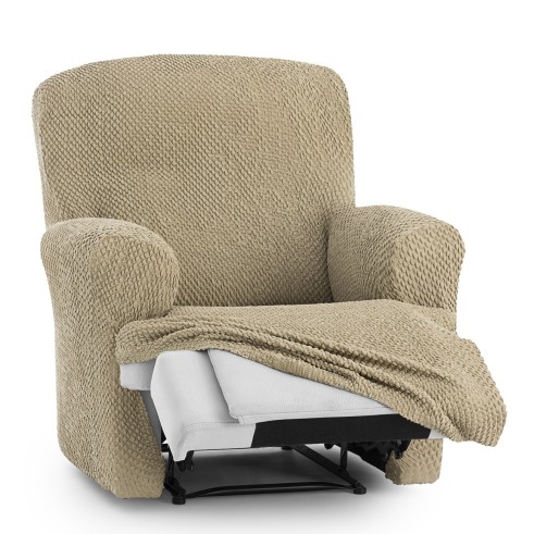 Capa Bielástica para Poltrona Relax com Pés Unidos Modelo Thor – Proteção Completa