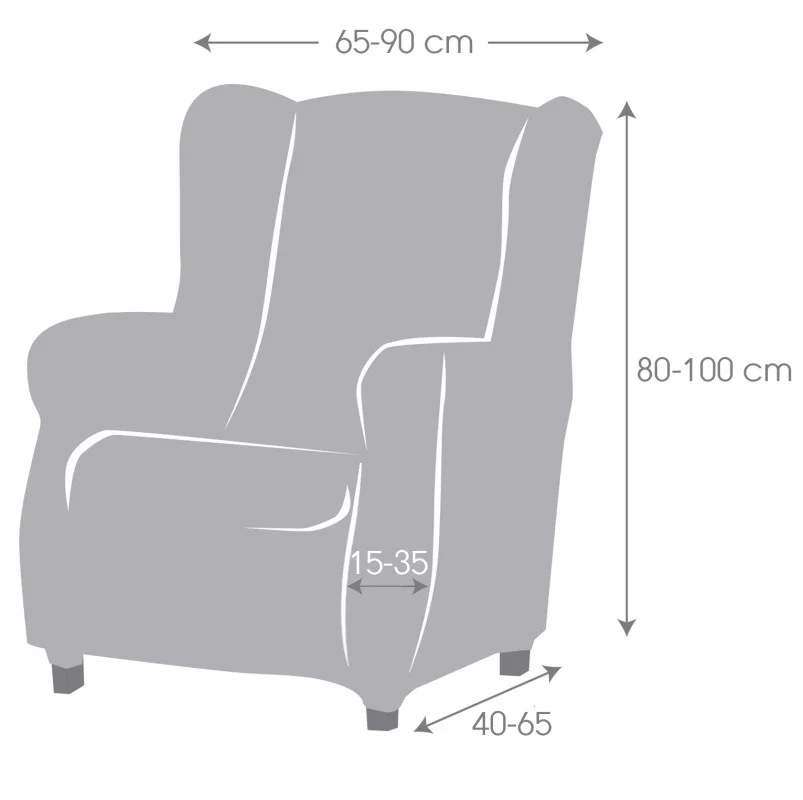 Capa Bielástica para Poltrona com Orelhas Modelo Thor – Elegância e Proteção Capa Bielástica para Poltrona com Orelhas Modelo Thor – Elegância e Proteção