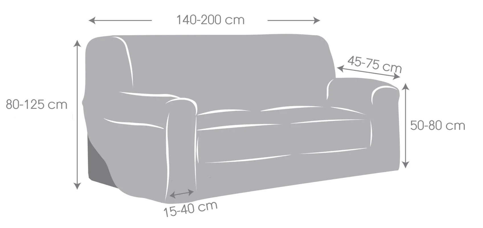 Capa Superelástica para Sofá Modelo Salsa – Elegância Floral e Proteção Completa