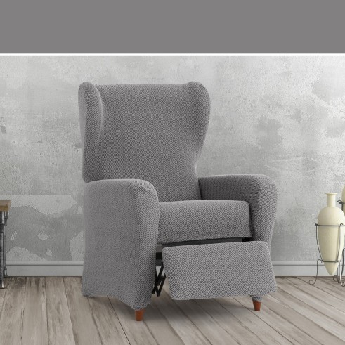Capa Superelástica para Poltrona Relax Modelo Jaz – Estilo Chevron e Conforto