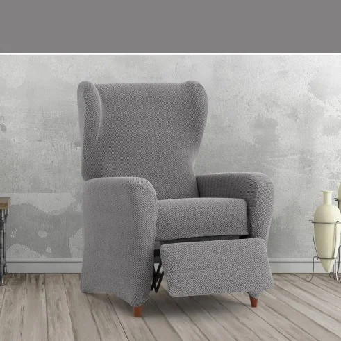 Capa Superelástica para Poltrona Relax Modelo Jaz – Estilo Chevron e Conforto