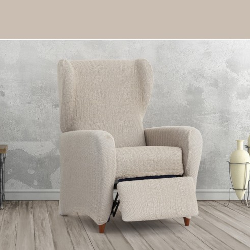 Capa Superelástica para Poltrona Relax Modelo Jaz – Estilo Chevron e Conforto