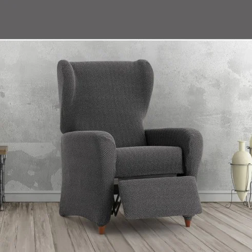 Capa Superelástica para Poltrona Relax Modelo Jaz – Estilo Chevron e Conforto