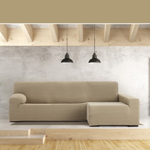 Capa Superelástica para Chaise Longue Modelo Jaz – Cobertura Chevron e Conforto