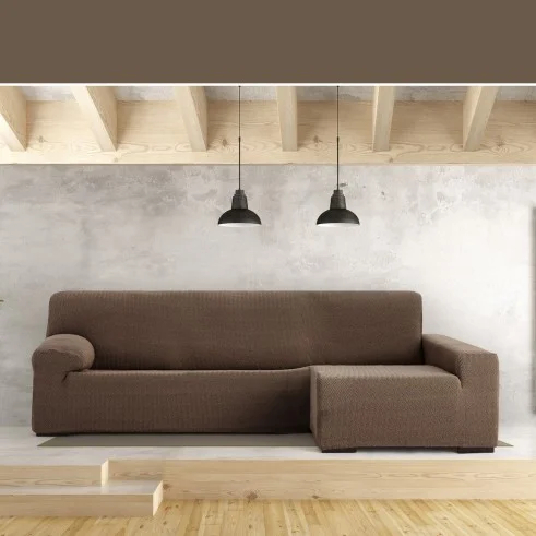 Capa Superelástica para Chaise Longue Modelo Jaz – Cobertura Chevron e Conforto
