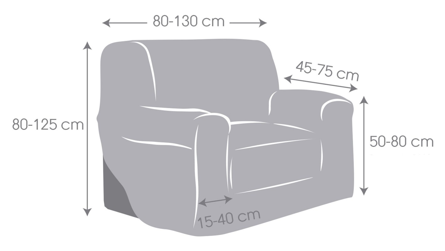 Capa multielástica Roc para Sofá – Elegância e Proteção Total