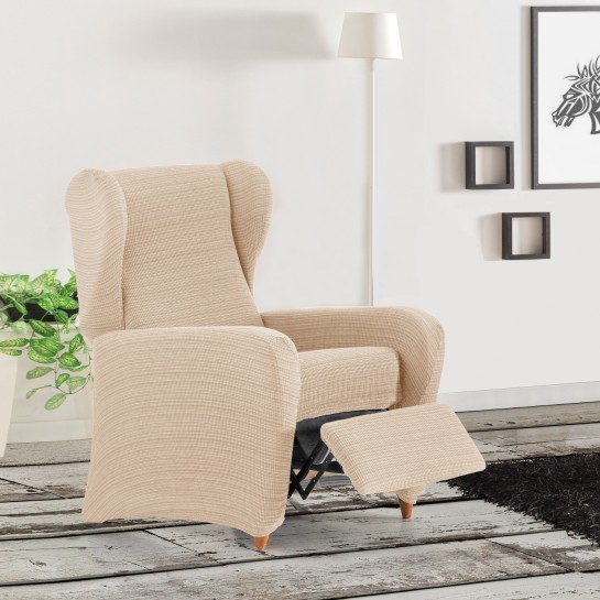 Capa Poltrona Relax 4 Peças Aquiles – Design Texturizado