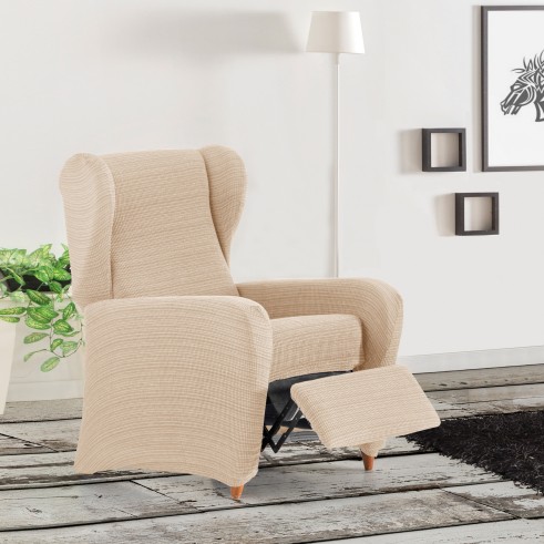 Capa Poltrona Relax 4 Peças Aquiles – Design Texturizado