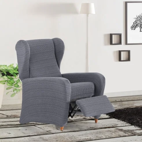 Capa Poltrona Relax 4 Peças Aquiles – Design Texturizado