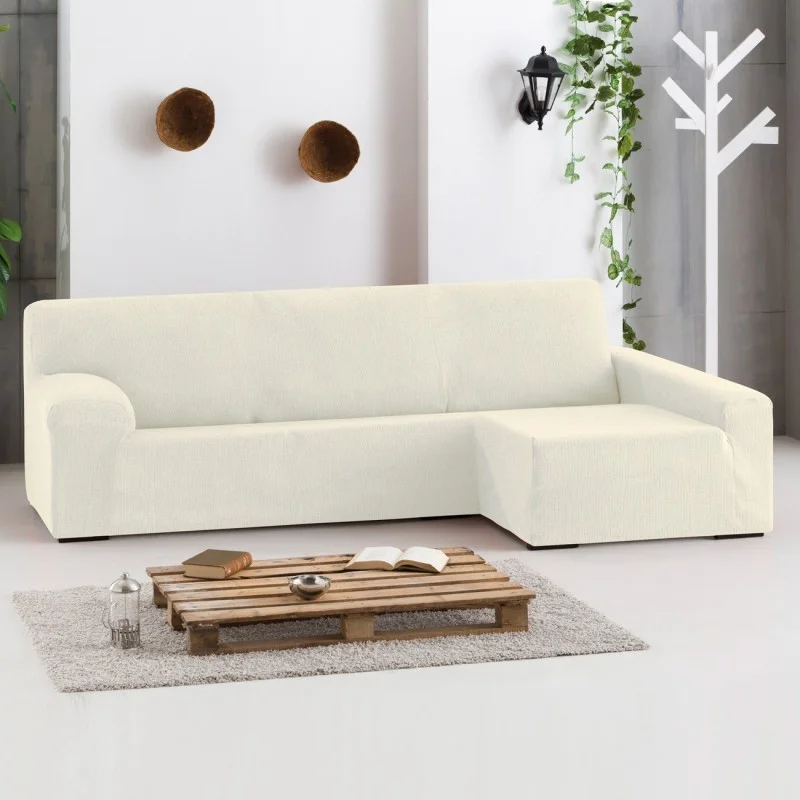 Capa para chaise longue bielástica modelo Dorian Capa para chaise longue bielástica modelo Dorian