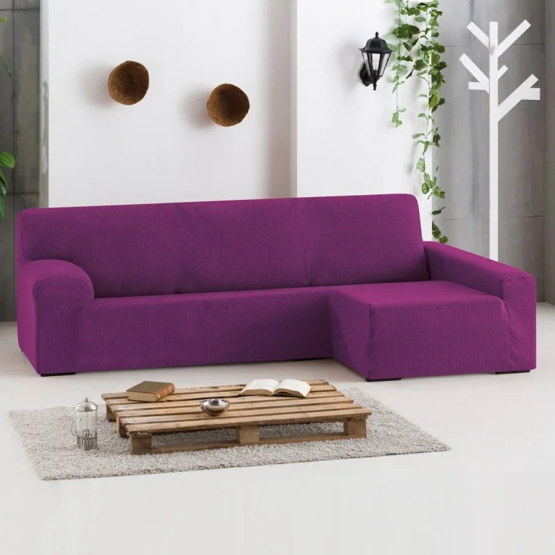 Capa para chaise longue bielástica modelo Dorian Capa para chaise longue bielástica modelo Dorian