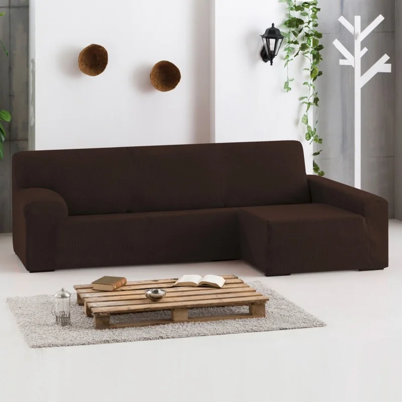 Capa para chaise longue bielástica modelo Dorian Capa para chaise longue bielástica modelo Dorian