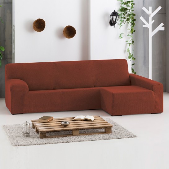 Capa para chaise longue bielástica modelo Dorian