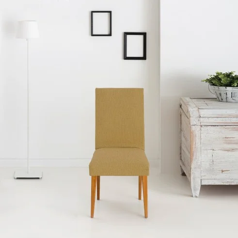 Pack com Duas Capas Bielásticas com Encosto para Cadeira Modelo Dorian – Renovação e Estilo