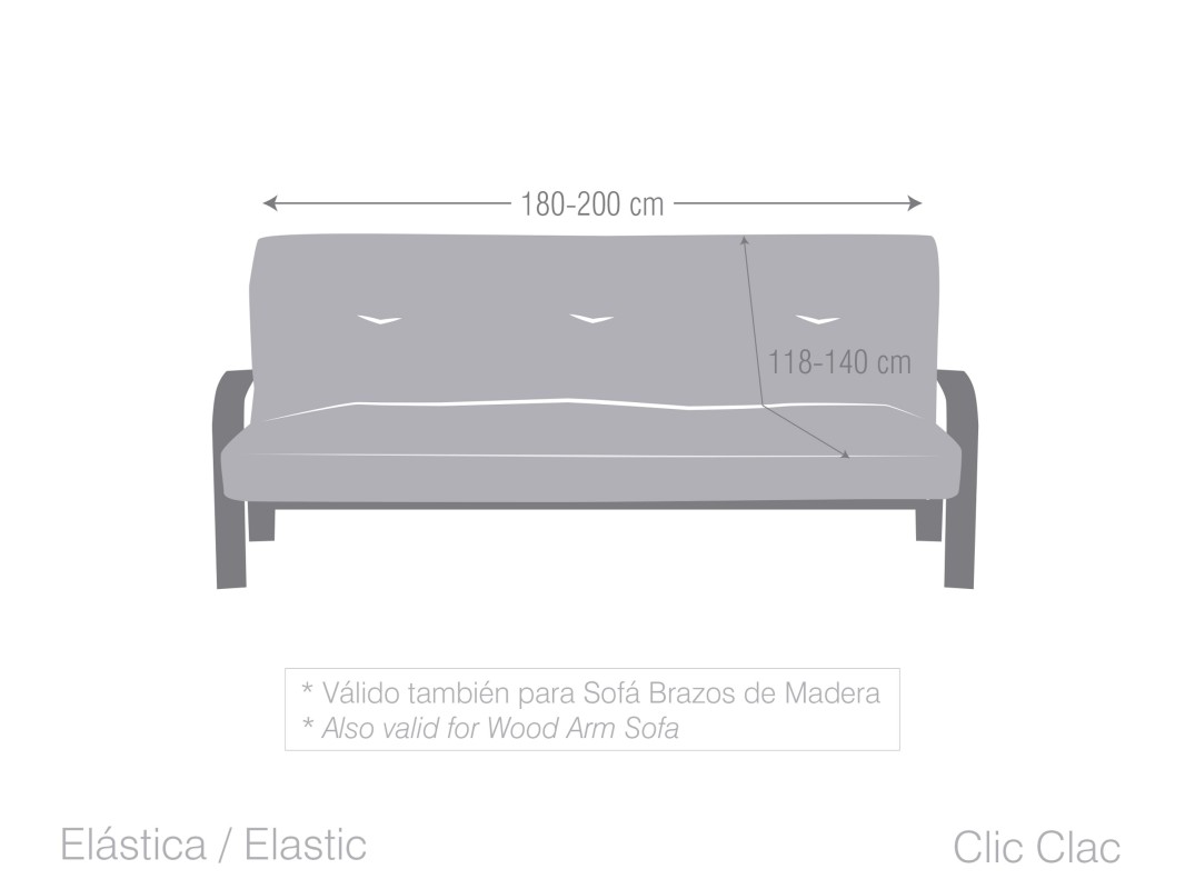 Capa Sofá Clic-Clac Aquiles – Elástica e Fácil de Instalar Capa Sofá Clic-Clac Aquiles – Elástica e Fácil de Instalar
