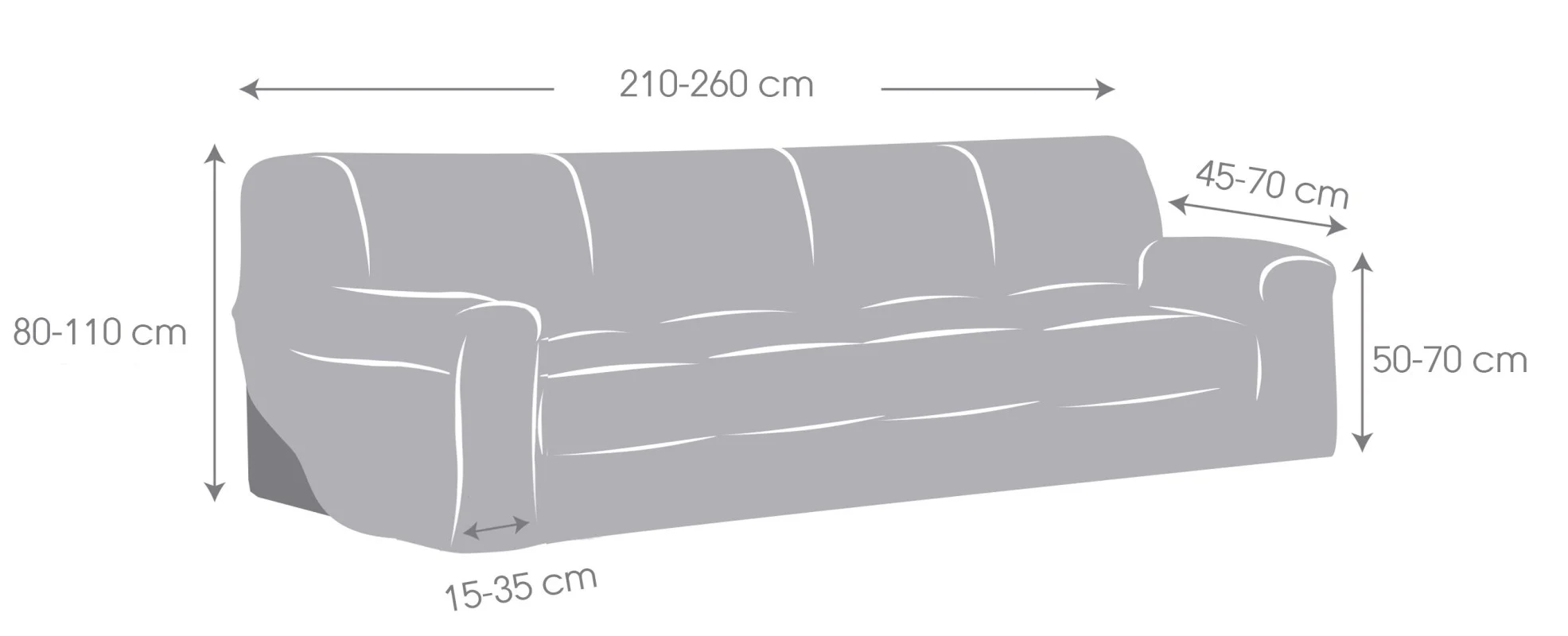Capa Bielástica para Sofá Modelo Cora – Estilo e Proteção Capa Bielástica para Sofá Modelo Cora – Estilo e Proteção