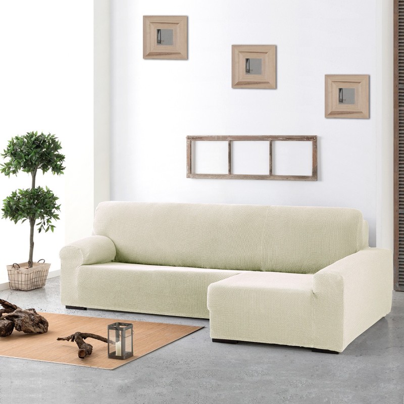 Capa Bielástica para Chaise Longue Modelo Cora – Elegância e Adaptabilidade Capa Bielástica para Chaise Longue Modelo Cora – Elegância e Adaptabilidade