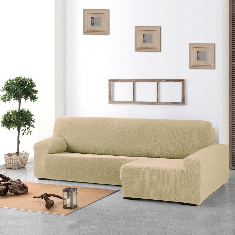 Capa Bielástica para Chaise Longue Modelo Cora – Elegância e Adaptabilidade Capa Bielástica para Chaise Longue Modelo Cora – Elegância e Adaptabilidade