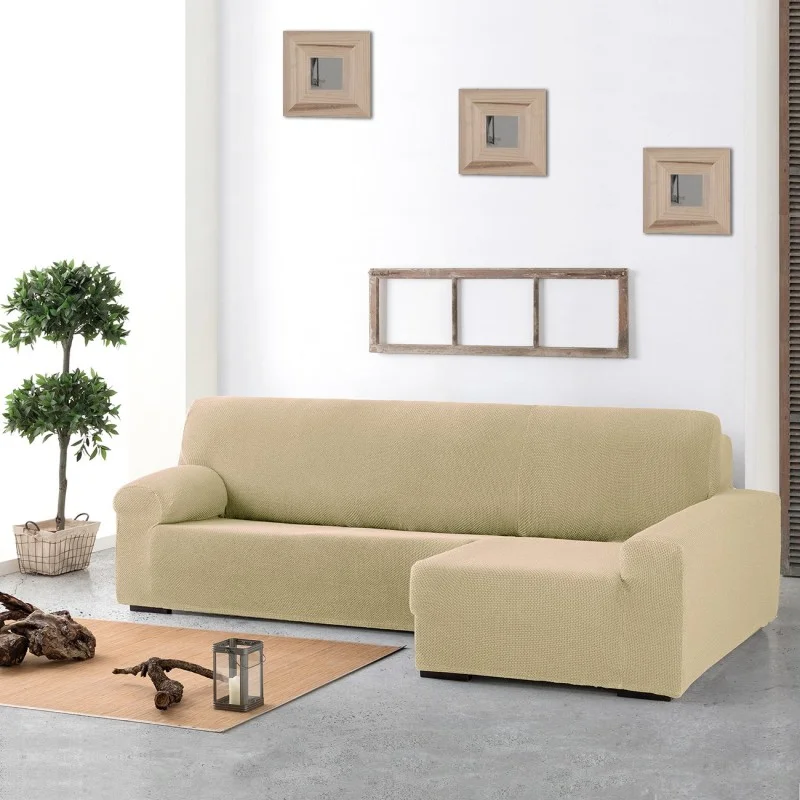 Capa Bielástica para Chaise Longue Modelo Cora – Elegância e Adaptabilidade Capa Bielástica para Chaise Longue Modelo Cora – Elegância e Adaptabilidade
