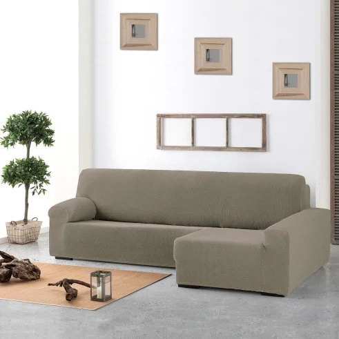 Capa Bielástica para Chaise Longue Modelo Cora – Elegância e Adaptabilidade