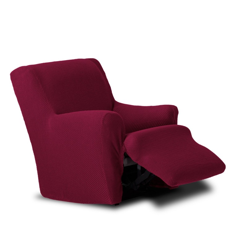 Capa Bielástica para Poltrona Relax com Pés Unidos Cora | Cobertura total com design elegante