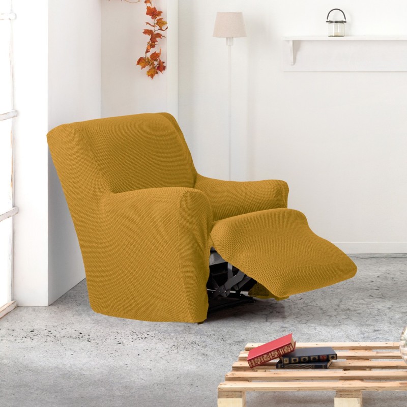 Capa Bielástica para Poltrona Relax com Pés Unidos Cora | Cobertura total com design elegante Capa Bielástica para Poltrona Relax com Pés Unidos Cora | Cobertura total com design elegante