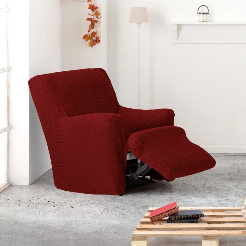 Capa Bielástica para Poltrona Relax com Pés Unidos Cora | Cobertura total com design elegante