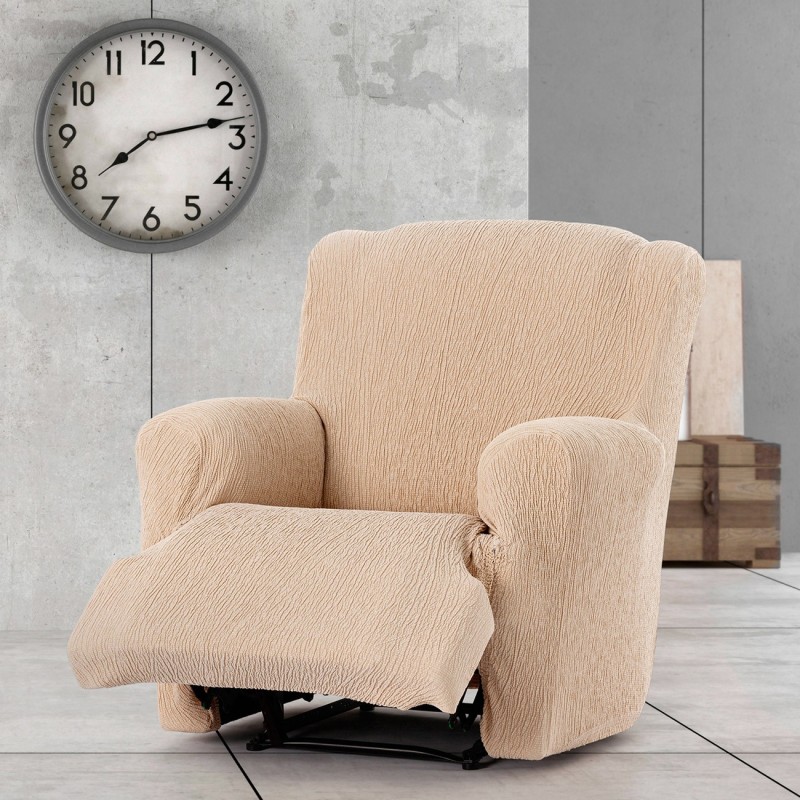Capa Elástica para Poltrona Relax com Pés Unidos Troya | Cobertura total com elegância Capa Elástica para Poltrona Relax com Pés Unidos Troya | Cobertura total com elegância