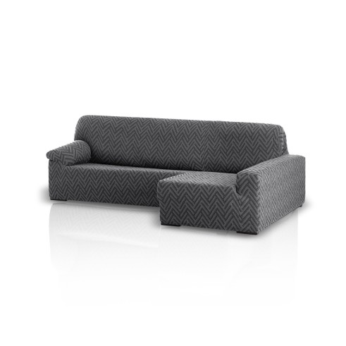 Capa elástica Argos para Chaise Longue | Tecido Geométrico e Renovação