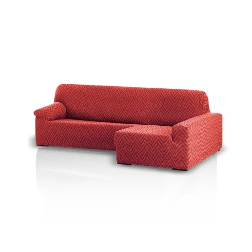 Capa elástica Argos para Chaise Longue | Tecido Geométrico e Renovação