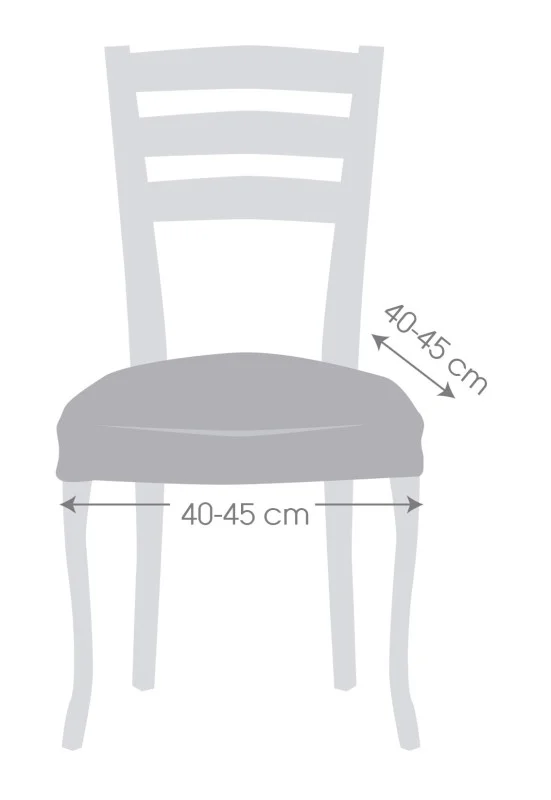 Pack de duas capas elásticas para cadeiras modelo Arion Pack de duas capas elásticas para cadeiras modelo Arion