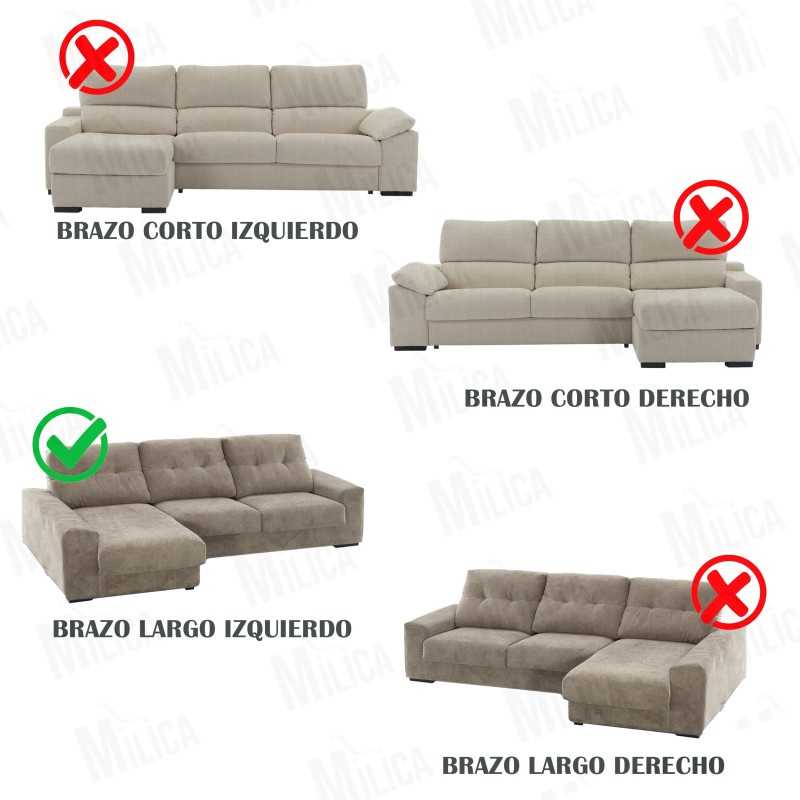 Capa Chaise Longue Argos – Tecido Geométrico e Renovação