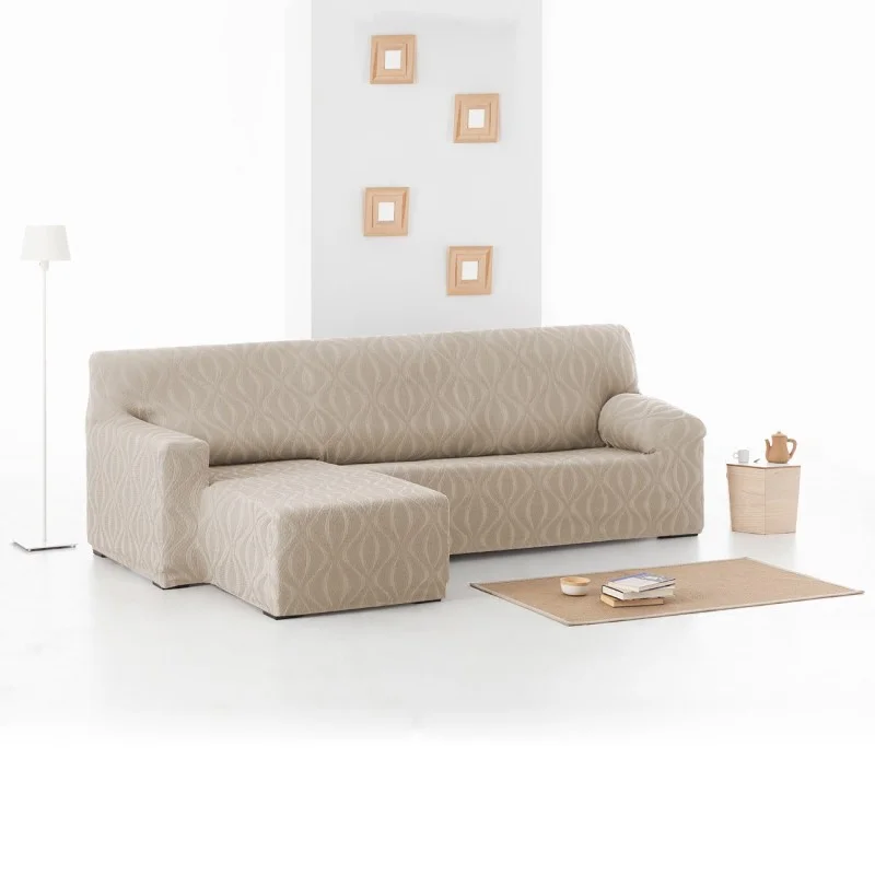 Capa elástica Iria para Chaise Longue | Estilo contemporâneo com ajuste sob medida