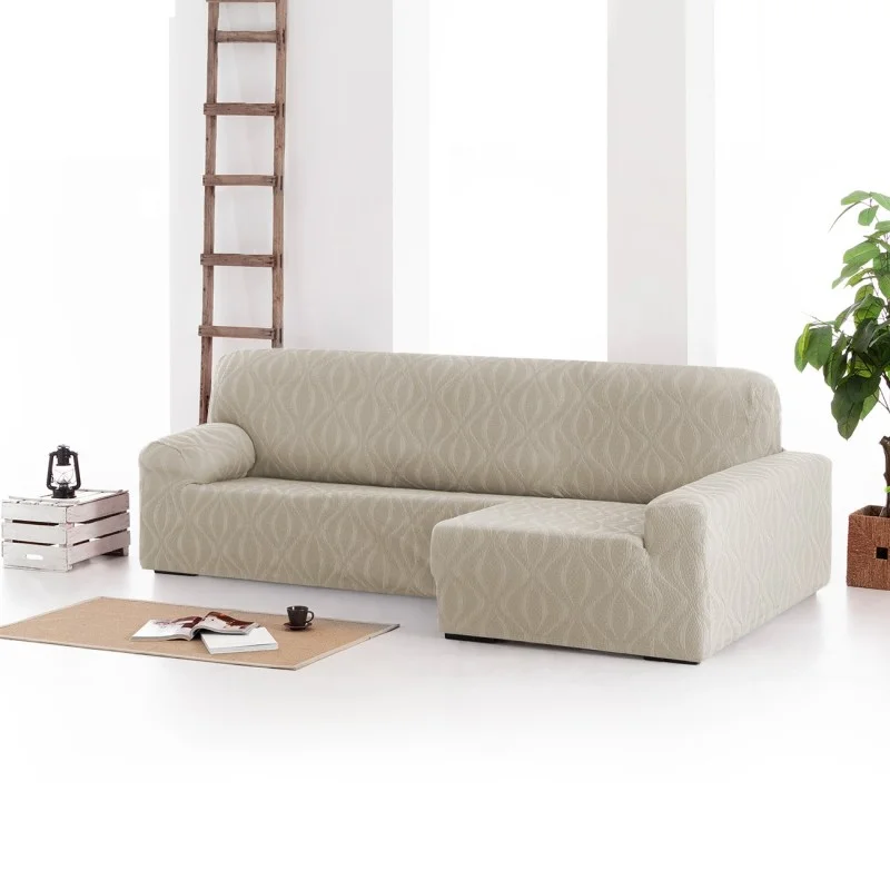 Capa elástica Iria para Chaise Longue | Estilo contemporâneo com ajuste sob medida