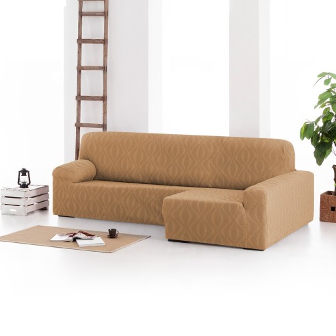 Capa elástica Iria para Chaise Longue | Estilo contemporâneo com ajuste sob medida
