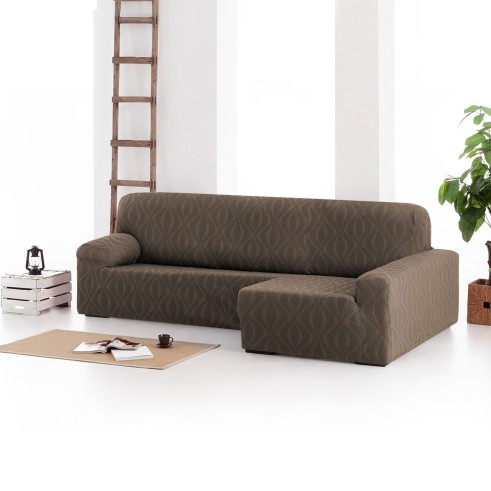 Capa elástica Iria para Chaise Longue | Estilo contemporâneo com ajuste sob medida