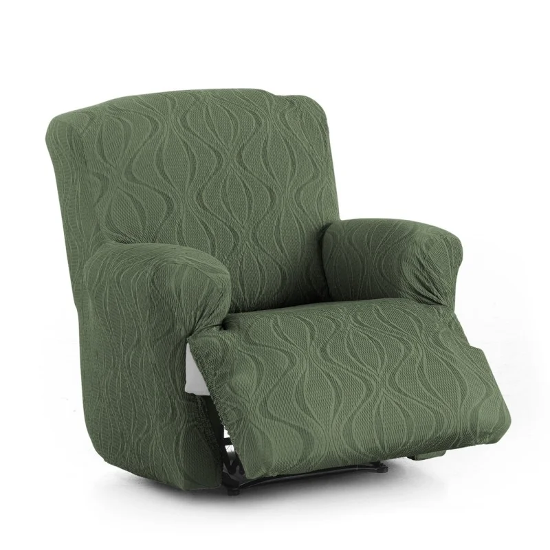 Capa elástica para poltrona relax com pés juntos Iria | Proteção total com estética atual Capa elástica para poltrona relax com pés juntos Iria | Proteção total com estética atual