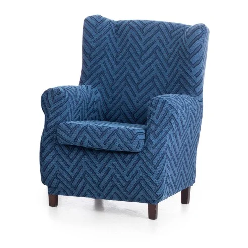 Capa Poltrona com Orelhas Dupla Peça Argos – Ajuste Impecável e Decorativo