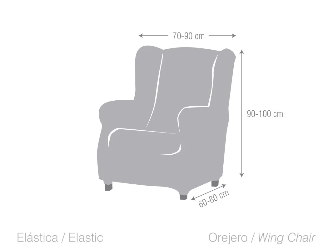 Capa elástica para poltrona Argos Capa elástica para poltrona Argos