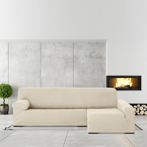 Capa elástica Ulysses para Chaise Longue | Ajuste impecável e textura decorativa