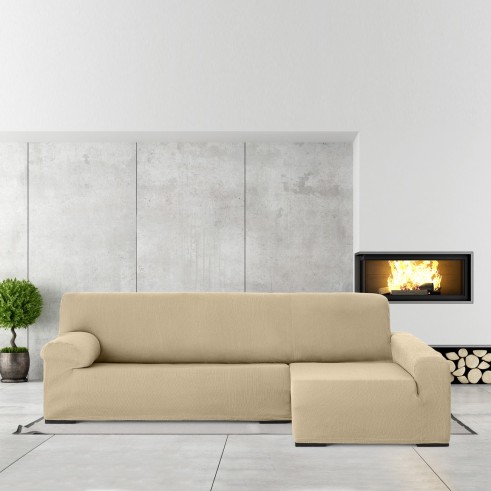 Capa elástica Ulysses para Chaise Longue | Ajuste impecável e textura decorativa