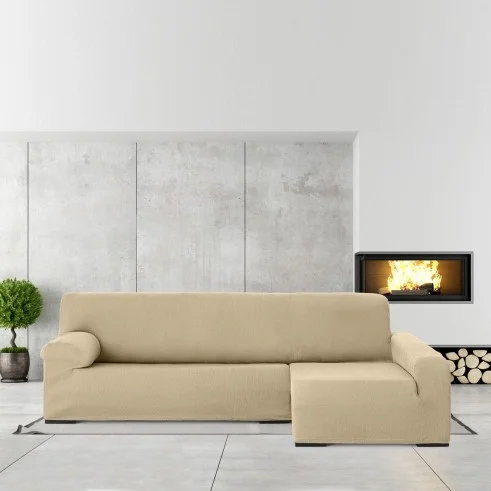 Capa elástica Ulysses para Chaise Longue | Ajuste impecável e textura decorativa