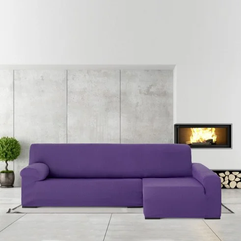 Capa elástica para chaise longue Ulises | Ajuste impecável e textura decorativa