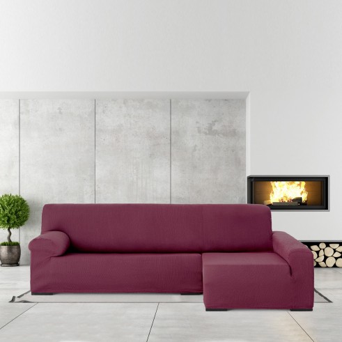 Capa elástica Ulysses para Chaise Longue | Ajuste impecável e textura decorativa