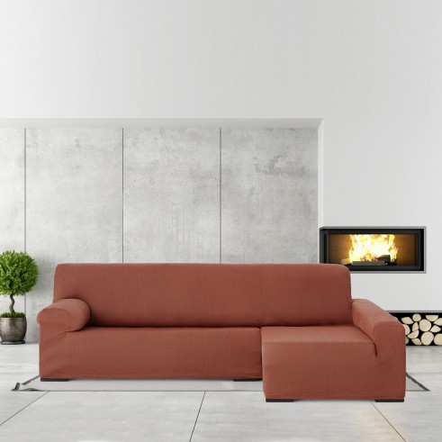 Capa elástica Ulysses para Chaise Longue | Ajuste impecável e textura decorativa