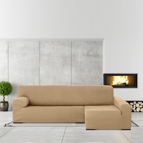 Capa elástica Ulysses para Chaise Longue | Ajuste impecável e textura decorativa