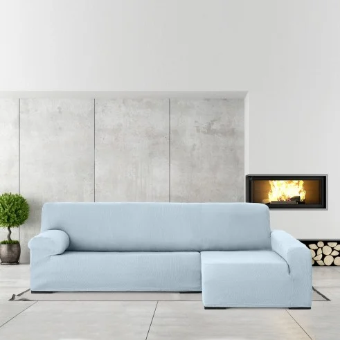 Capa elástica para chaise longue Ulises | Ajuste impecável e textura decorativa
