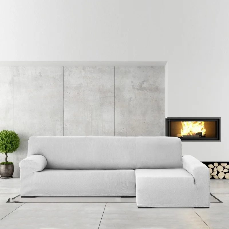 Capa elástica Ulysses para Chaise Longue | Ajuste impecável e textura decorativa