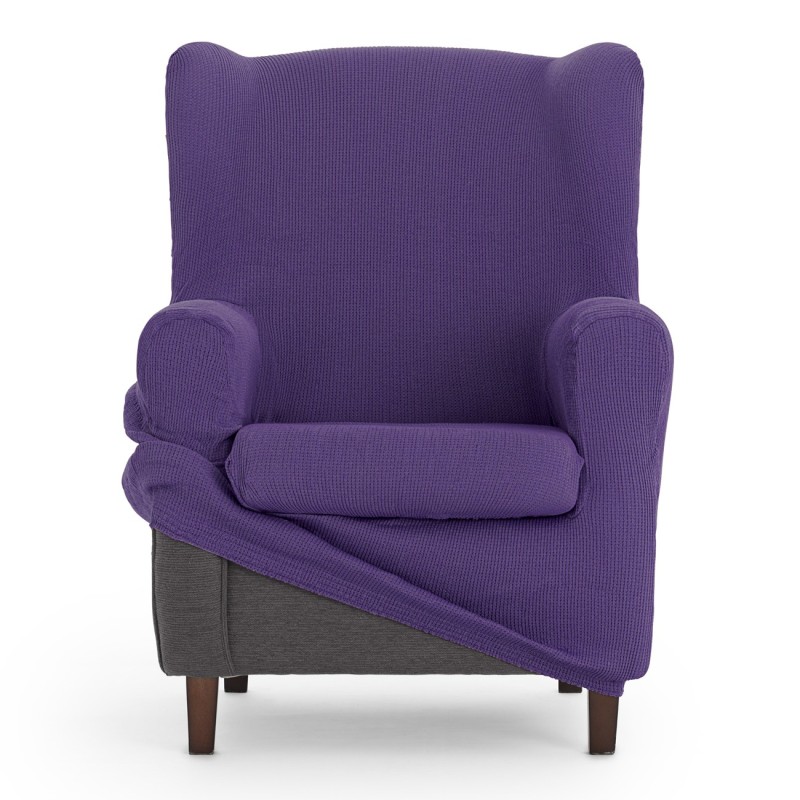 Capa elástica para poltrona com orelhas Ulises | Elegância atemporal com proteção moderna Capa elástica para poltrona com orelhas Ulises | Elegância atemporal com proteção moderna